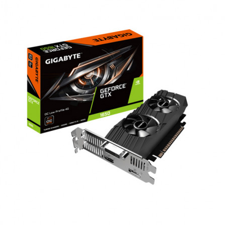 CARTE GRAPHIQUE GIGABYTE GTX 1650 OC Low Profile 4G