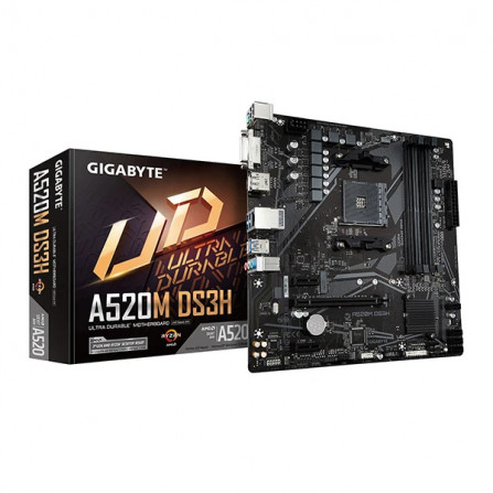 CARTE MÈRE GIGABYTE AMD AM4 A520M DS3H
