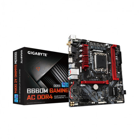 CARTE MÈRE GIGABYTE B660M GAMING AC DDR4 LGA1700