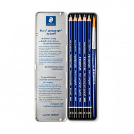 BOITE DE 5 CRAYONS STAEDTLER MARS LUMOGRAPH 100A G6 à bas prix
