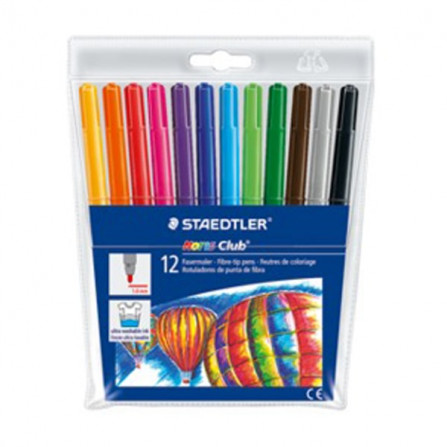 vente ETUI DE 12 FEUTRES COLORIAGE STAEDTLER NORIS 325 WP12