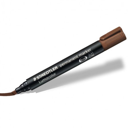 vente MARQUEUR PERMANENT STAEDTLER LUMOCOLOR 350 MARRON Tunisie