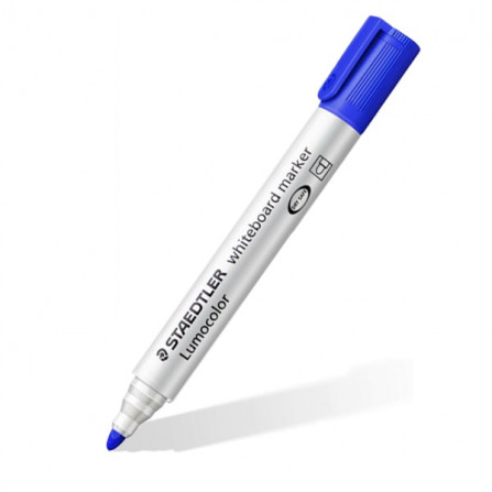 MARQUEUR NON PERMANENT POUR TABLEAU BLANC STAEDTLER LUMOCOLOR 351 BLEU a bas prix