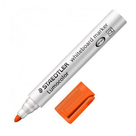 vente MARQUEUR NON PERMANENT POUR TABLEAU BLANC STAEDTLER LUMOCOLOR 351 ORANGE