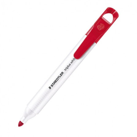MARQUEUR NON PERMANENT POUR TABLEAU BLANC STAEDTLER TRIPLUS 3551 ROUGE prix Tunisie