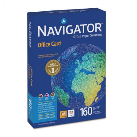 RAME PAPIER NAVIGATOR A4 160G M² EXTRA BLANC 250 FEUILLES a bas prix