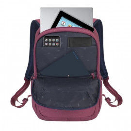 SAC À DOS RIVACASE 7760 POUR PC PORTABLE 15.6 ROUGE au meilleur prix