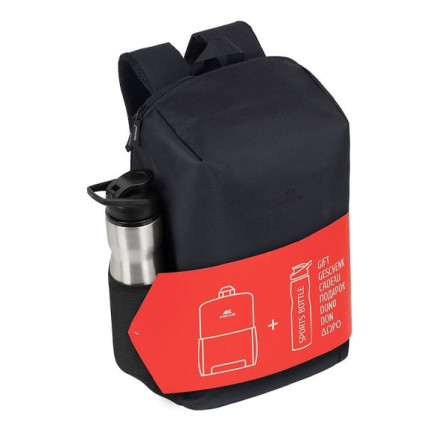 PACK SAC À DOS RIVACASE 8068 POUR PC PORTABLE 15.6" + BOUTEILLE DE SPORT a bas prix