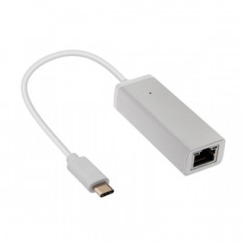 ADAPTATEUR USB TYPE-C VERS RJ45 BLANC