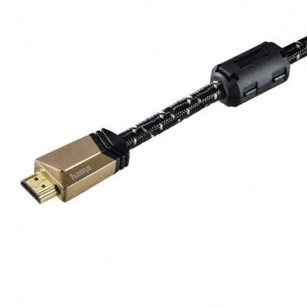 vente CÂBLE HDMI PREMUIM HAMA AVEC ETHERNET PLUG-PLUG FERRITE 1.5 M