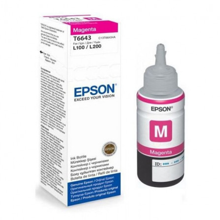 vente BOUTEILLE D'ENCRE EPSON T6643 MAGENTA 70 ML
