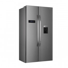 RÉFRIGÉRATEUR SIDE BY SIDE BRANDT 620 LITRES NOFROST INOX  - 1 - tunisie