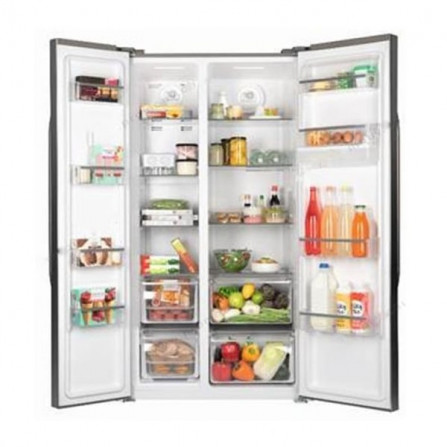 RÉFRIGÉRATEUR SIDE BY SIDE BRANDT 620 LITRES NOFROST INOX  - 2 - tunisie