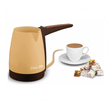 prix MACHINE A CAFE TURC KIWI KCM-7510 BEIGE ET MARRON