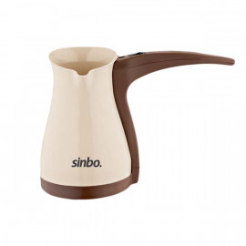 vente MACHINE À CAFÉ TURQUE SINBO BEIGE ET MARRON