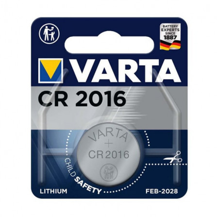 prix PILE BOUTON VARTA LITHIUM CR2016 3V