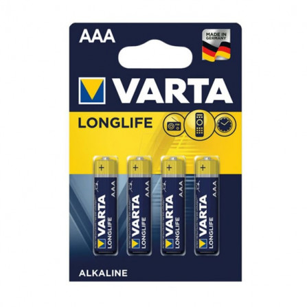 PILE VARTA LONGLIFE EXTRA LR03 AAA BP4  a bas prix