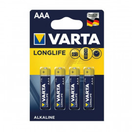 PILE VARTA LONGLIFE EXTRA LR03 AAA BP4  a bas prix