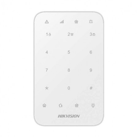 prix Clavier LED HIKVISION sans fil pour alarme AX PRO DS-PK1-E-WB