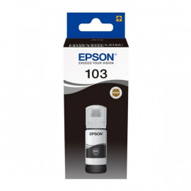 BOUTEILLE D'ENCRE ORIGINAL EPSON ECOTANK 103 NOIR