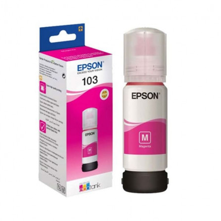 BOUTEILLE D'ENCRE ORIGINAL EPSON ECOTANK 103 MAGENTA à bas prix