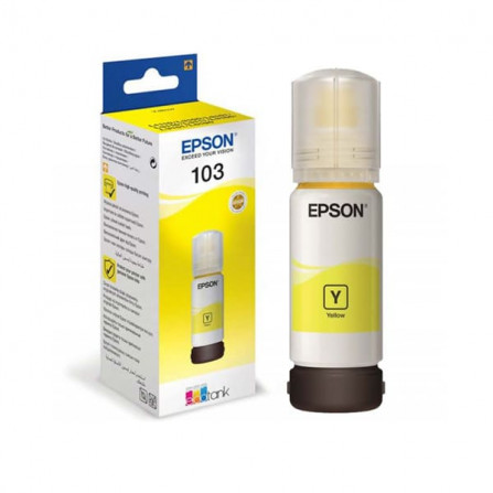 vente BOUTEILLE D'ENCRE ORIGINAL EPSON ECOTANK 103 JAUNE