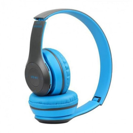 CASQUE BLUETOOTH P47 BLEU  a bas prix