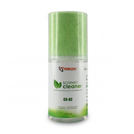 vente NETTOYEUR D'ÉCRAN SBOX CS-02 200 ML Tunisie