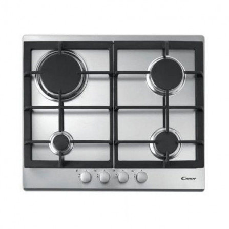 PLAQUE DE CUISSON CANDY CHG6BRX 4 FEUX INOX