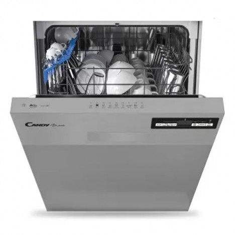 prix LAVE VAISSELLE CANDY 13 COUVERTS SEMI-ENCASTRABLE 60CM SILVER