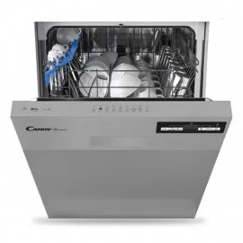 prix LAVE VAISSELLE CANDY 13 COUVERTS SEMI-ENCASTRABLE 60CM SILVER