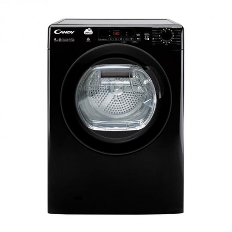 prix SECHE LINGE FRONTALE À CONDENSATION CANDY 9 KG NOIR