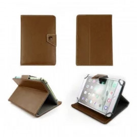 Etui Tablette simple 7'' + clavier Marron