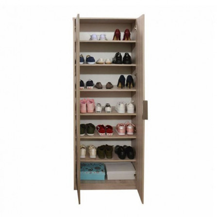 vente PORTE CHAUSSURES SQUARE À 2P CHÊNE BRUT & MOKA Tunisie