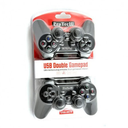 MANETTE DE JEUX PROTECH DOUBLE AVEC VIBRATION