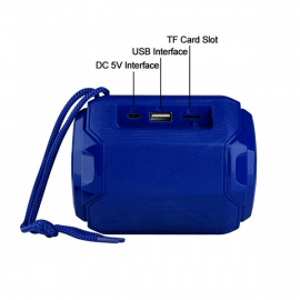 Speaker Bluetooth T&G 162 Bleu