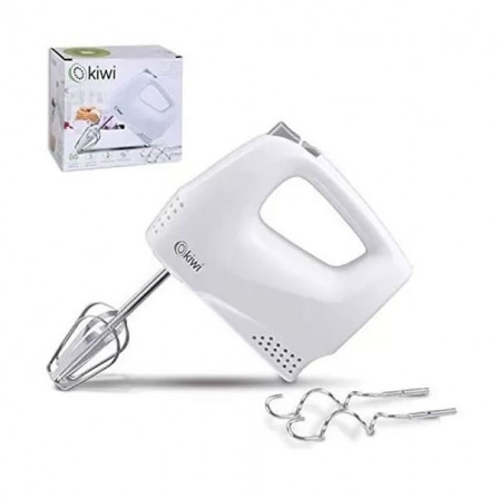 BATTEUR À MAIN KIWI KMX-3608 200W BLANC a bas prix