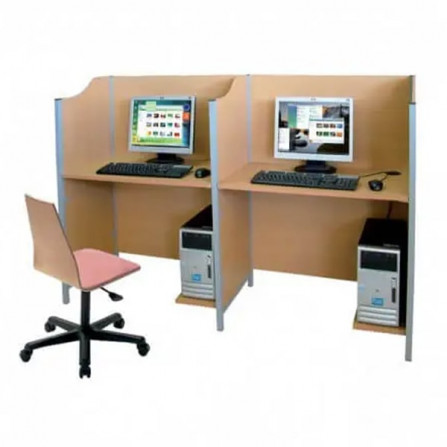 prix BUREAU CENTRE D'APPEL MAHDIA À 2 PLACES SOTUFAB BO018