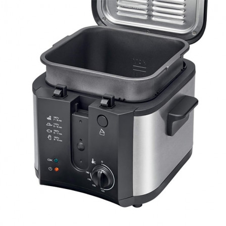 vente FRITEUSE BRANDT FRI30X 2.5L 1600W NOIR et INOX