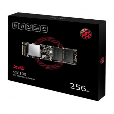 prix DISQUE DUR INTERNE ADATA 256GO SSD M.2 ASX8100NP-256GT-C