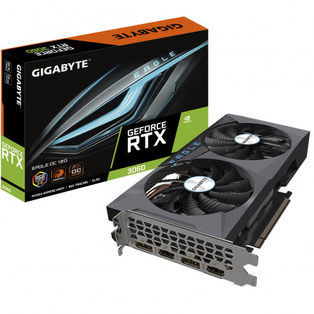CARTE GRAPHIQUE GIGABYTE GEFORCE RTX 3060 EAGLE 12GO GIGABYTE - 1