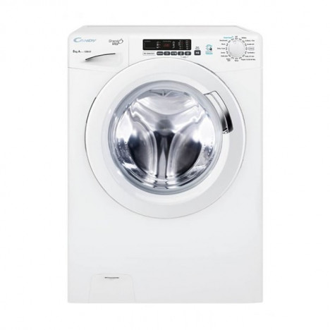 LAVE LINGE FRONTALE CANDY GVS128D3-80 8 KG BLANC LAVE LINGE FRONTALE CANDY GVS128D3-80 8 KG BLANC