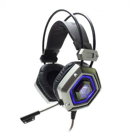 prix CASQUE MICRO GAMING WHITE SHARK LION GH-1841 SILVER