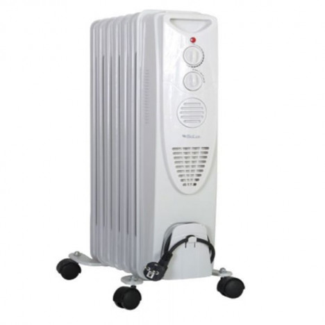 RADIATEUR BAIN D'HUILE BIOLUX RB2002 9 ÉLÉMENTS 2000W BLANC Tunisie