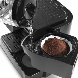 MACHINE À CAFÉ COMBINÉ DELONGHI BCO411B a bas prix