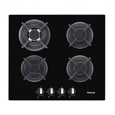 prix PLAQUE DE CUISSON FOCUS F415B 4 FEUX 60 CM NOIR