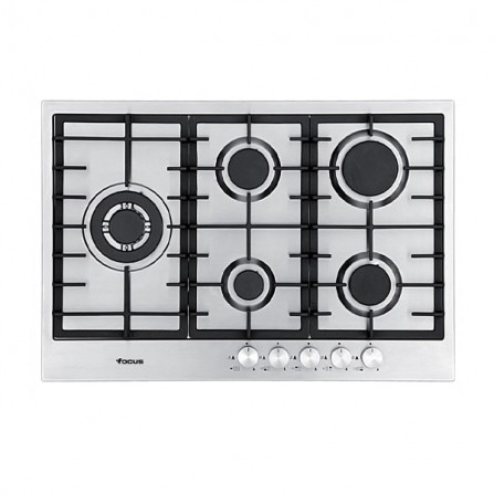 prix PLAQUE DE CUISSON FOCUS F811X 5 FEUX 75 CM INOX