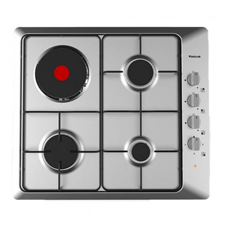prix PLAQUE DE CUISSON FOCUS F806X 4 FEUX 60 CM INOX