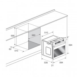vente FOUR ENCASTRABLE MULTIFONCTION FOCUS QUADRA66