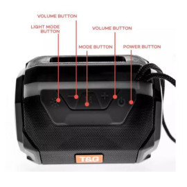 Speaker Bluetooth T&G 162 Noir Tunisie